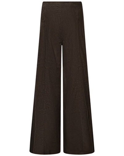 Depeche - Adiva Culotte Ruskindsbukser - Dusty Brown